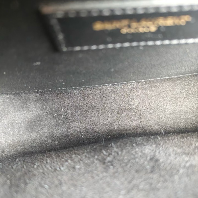 YSL 黑金Kate流蘇鏈條包中號20*15.5*5.5 98新配件塵袋-2