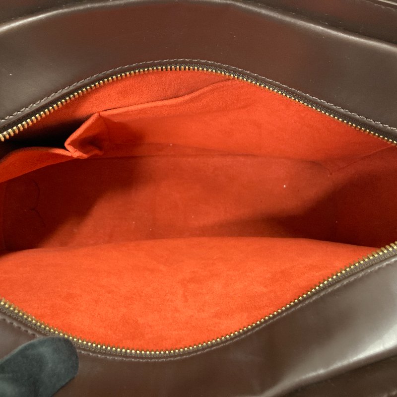 LOUIS VUITTON 路易威登 N51282 Sarria Horizontal 手提包 棋盤格 棕色 金釦-10