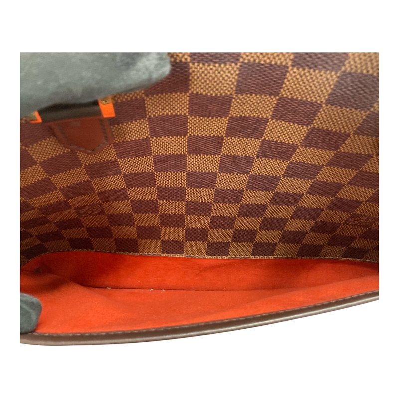LOUIS VUITTON 路易威登 N51282 Sarria Horizontal 手提包 棋盤格 棕色 金釦-12