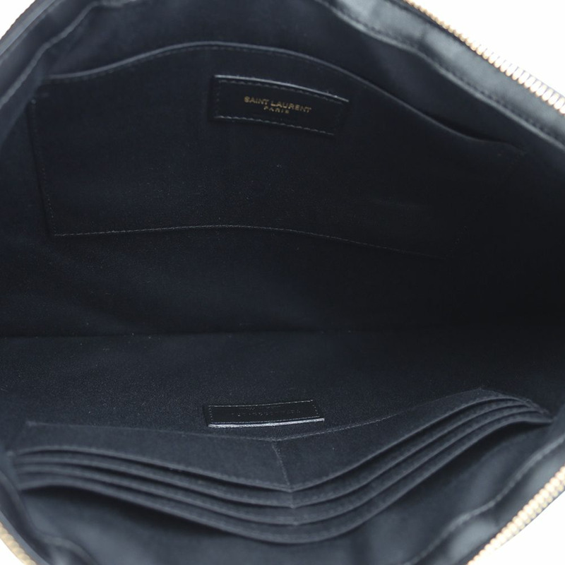 【包稅】SAINT LAURENT Monogram Matelassé 文件袋手拿包大號 33997-6