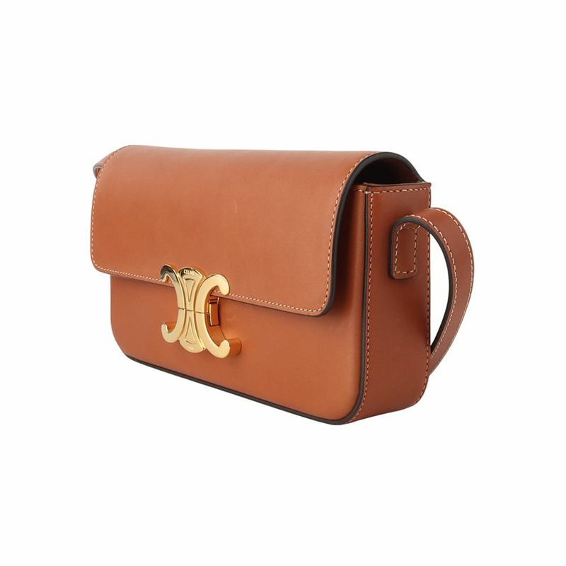 【包稅】CELINE 天然小牛皮 Triomphe 單肩包-1