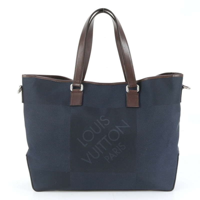 路易威登 Damier Geant Cabas East West N41115 男士真皮手提包-2