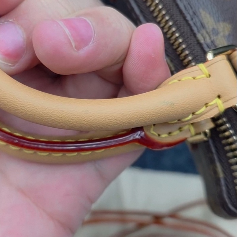 【95%新✨有購證送內膽✨】LV Nano Speedy Mini枕頭包-7