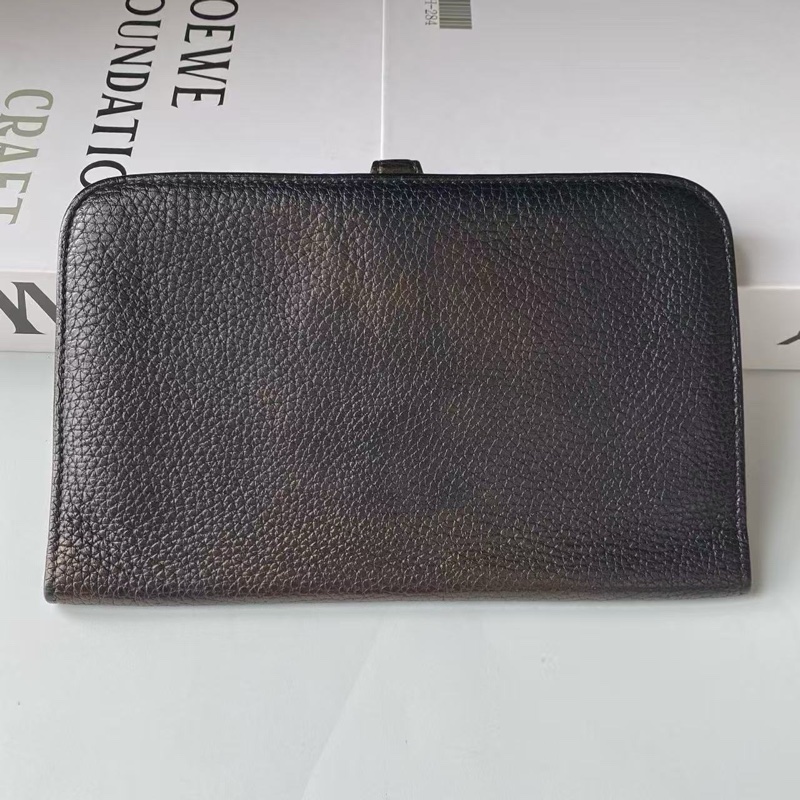 超值 自用首選 愛馬仕 Hermès Dogon 長夾 護照夾|可收鈔票/卡片|實用耐用款-1