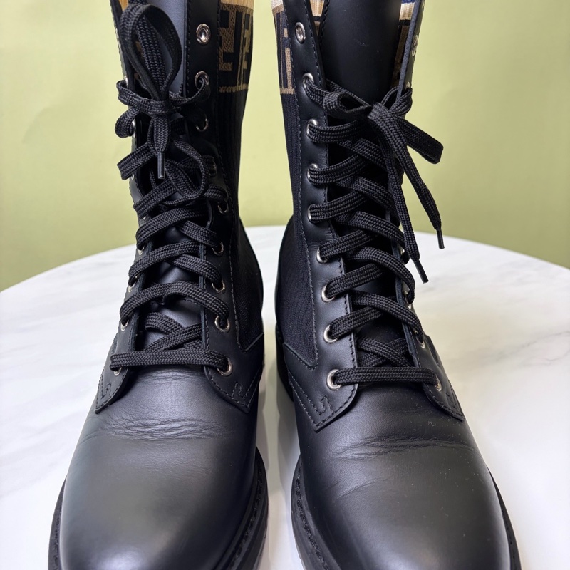 97新 FENDI芬迪 中靴 38碼-3