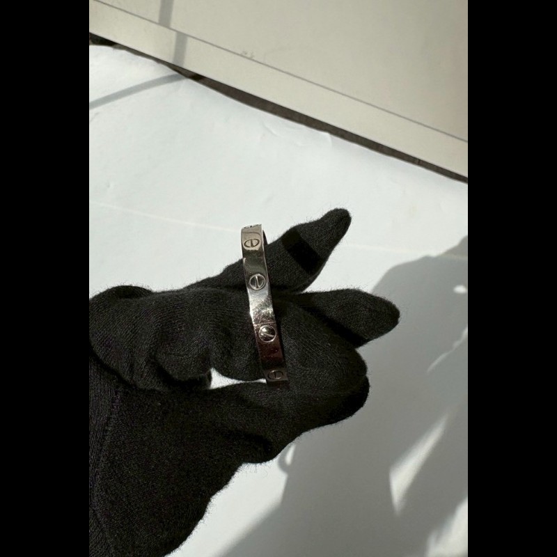 Cartier 白K金LOVE手環 750-9