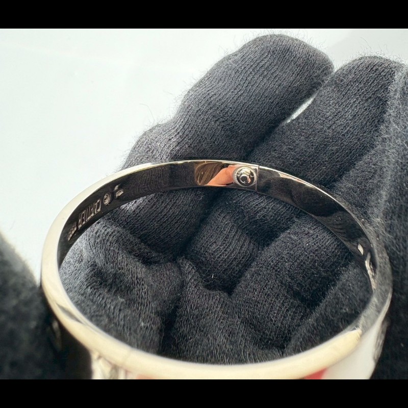 Cartier 白K金LOVE手環 750-11