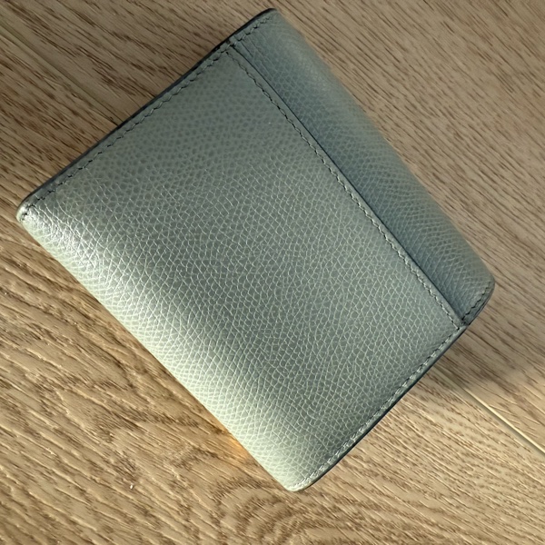 二手 Dior 三折短夾 Saddle Lotus錢包-5