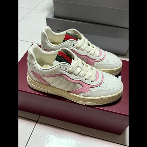 Gucci 古馳 經典板鞋 粉色 36