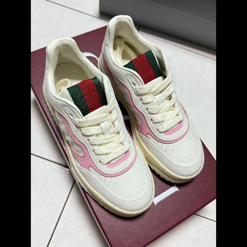 Gucci 古馳 經典板鞋 粉色 36-2