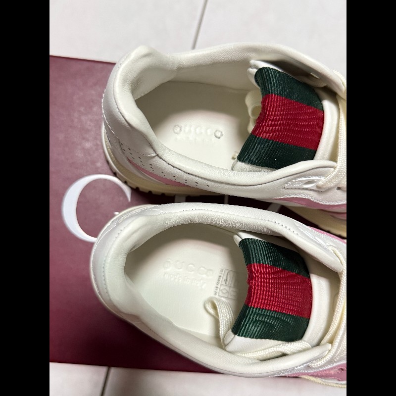 Gucci 古馳 經典板鞋 粉色 36-4