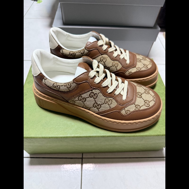 Gucci 古馳 經典老花板鞋 6+-0