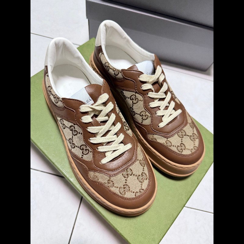 Gucci 古馳 經典老花板鞋 6+-1
