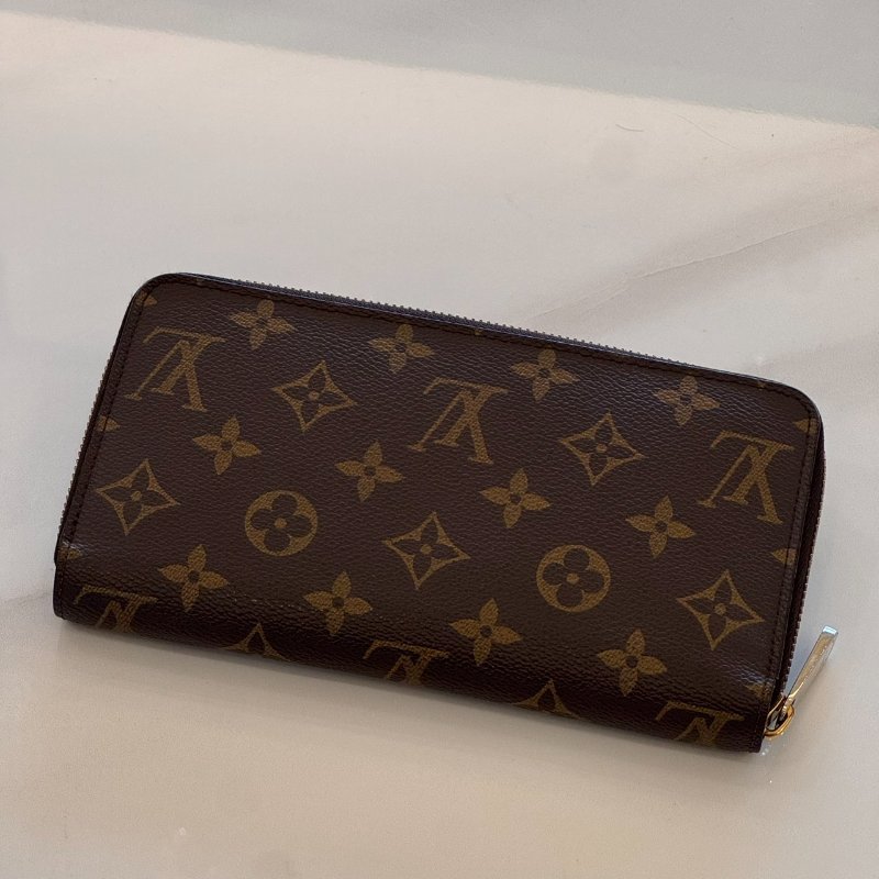 *SHIHNA名牌精品*LV M42616 老花拉鍊長夾-1
