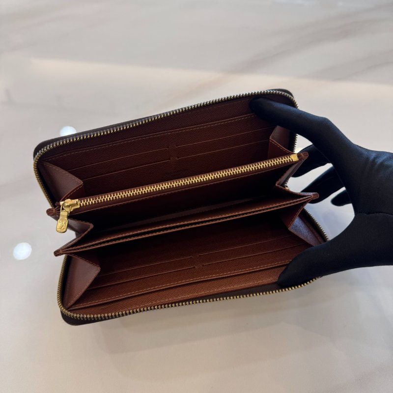 *SHIHNA名牌精品*LV M42616 老花拉鍊長夾-2
