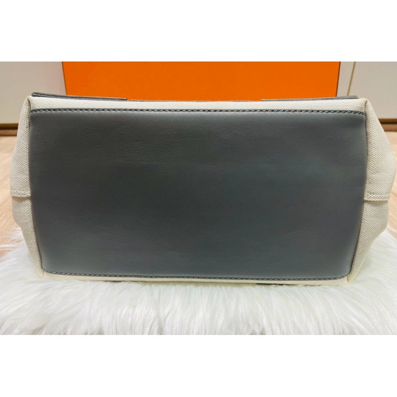 🌟Balenciga 巴黎世家 cabas tote 米灰 帆布托特包 小號 近全新美品-4