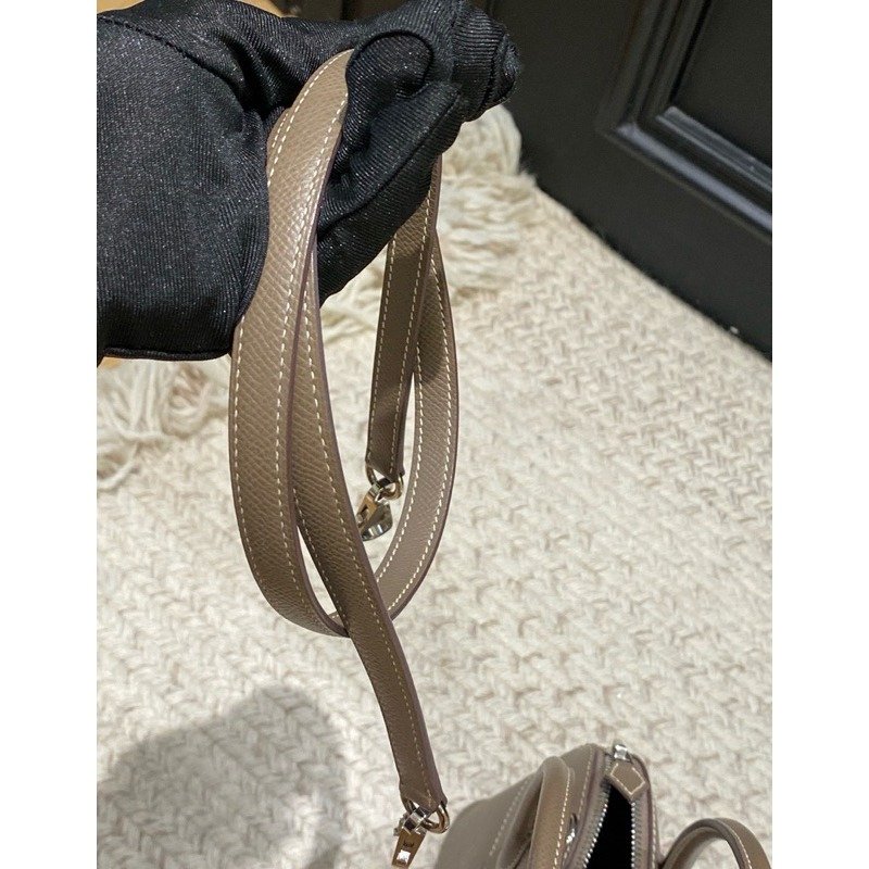 💕Hermes 愛馬仕 Bolide 27 柏莉包/大象灰/近新美品-4