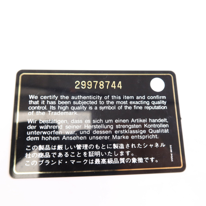 CHANEL 羊皮皮革Classic 17金扣鏈帶肩背袋-15