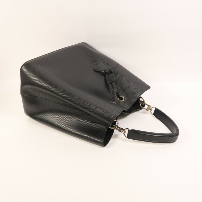 LOUIS VUITTON Epi Neo Noe MM銀扣手挽肩背兩用袋-7