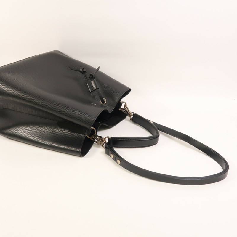 LOUIS VUITTON Epi Neo Noe MM銀扣手挽肩背兩用袋-8