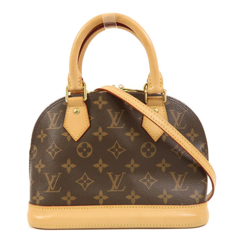 LOUIS VUITTON Monogram Alma BB金扣手挽肩背兩用袋