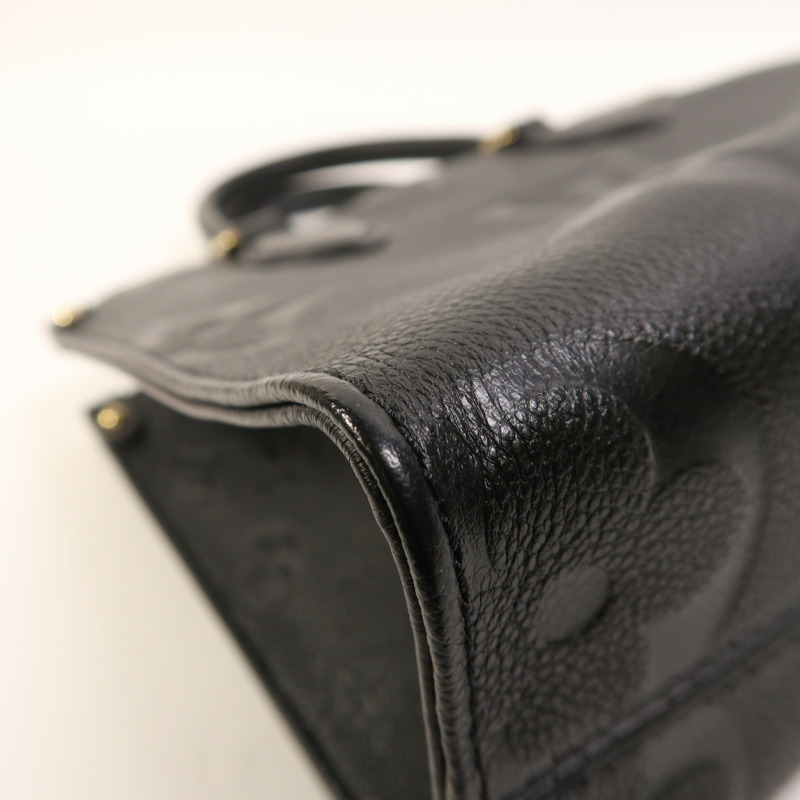 LOUIS VUITTON Monogram Empreinte OnTheGo PM金扣手挽肩背兩用袋-11