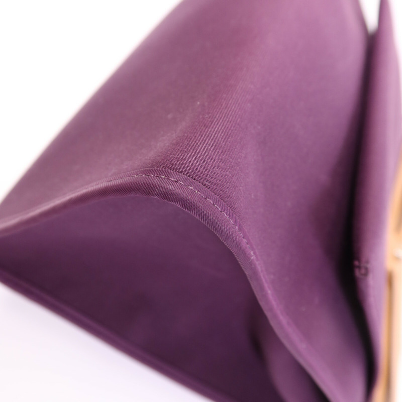 HERMES 帆布Herbag MM銀扣手挽肩背兩用袋Anemone/Gold-11