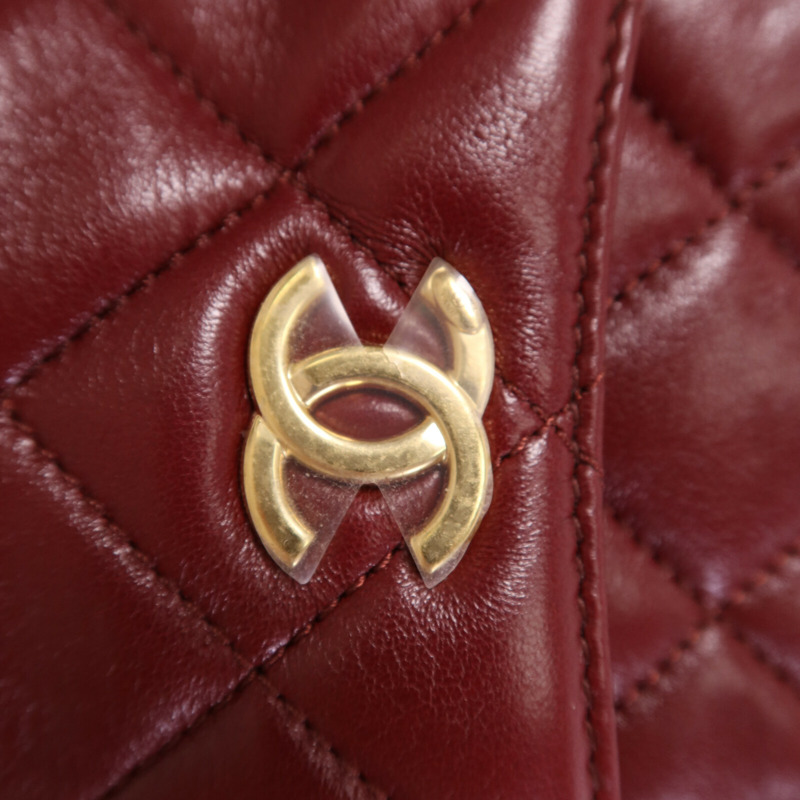 CHANEL 牛皮皮革Camera Bag金扣鏈帶肩背袋-5