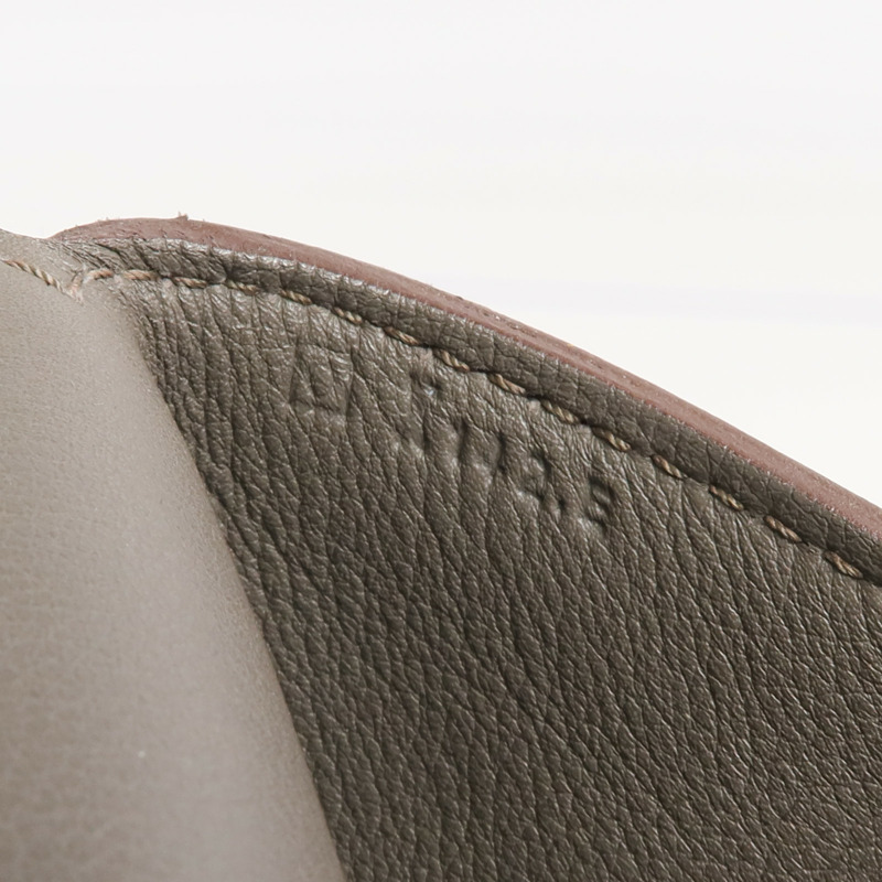 HERMES Evercolor皮革Toolbox 20銀扣手挽肩背兩用袋Etain-6