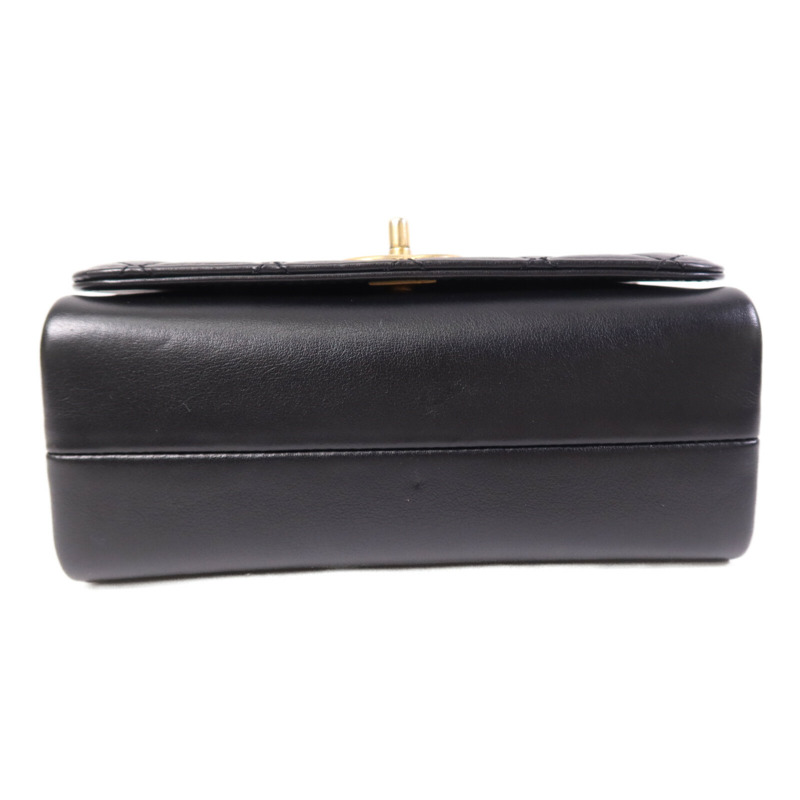 CHANEL 牛皮皮革Shoulder Bag金扣鏈帶肩背袋-3