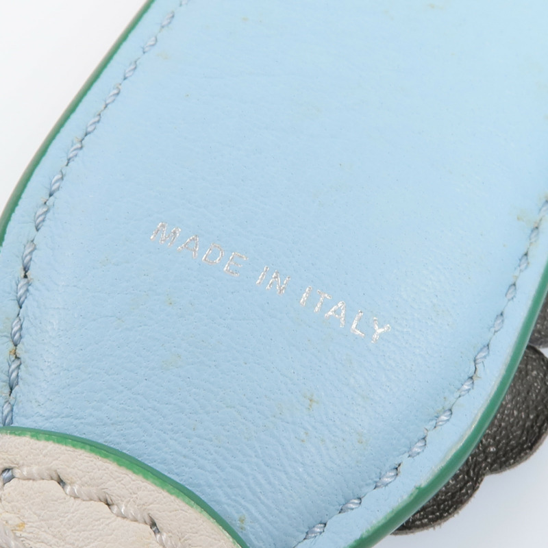 FENDI 牛皮皮革Strap銀扣肩背帶-6