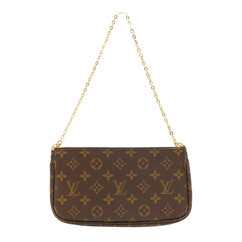 LOUIS VUITTON Monogram Multi Pochette Accessoires金扣肩背袋-1