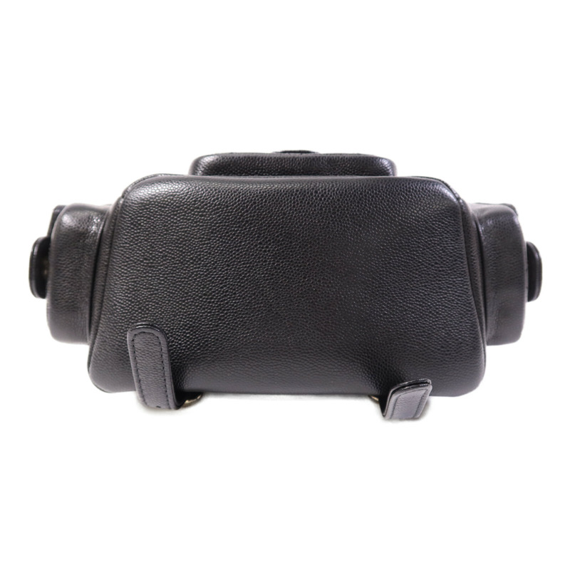 CHANEL 牛皮皮革Small Duma金扣鏈帶背包-3