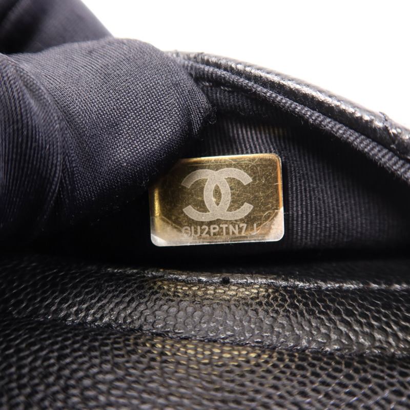 CHANEL 牛皮皮革Small Duma金扣鏈帶背包-7