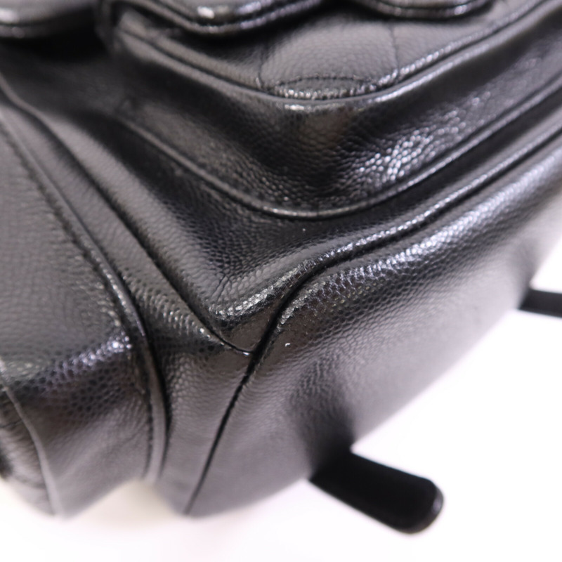 CHANEL 牛皮皮革Small Duma金扣鏈帶背包-11