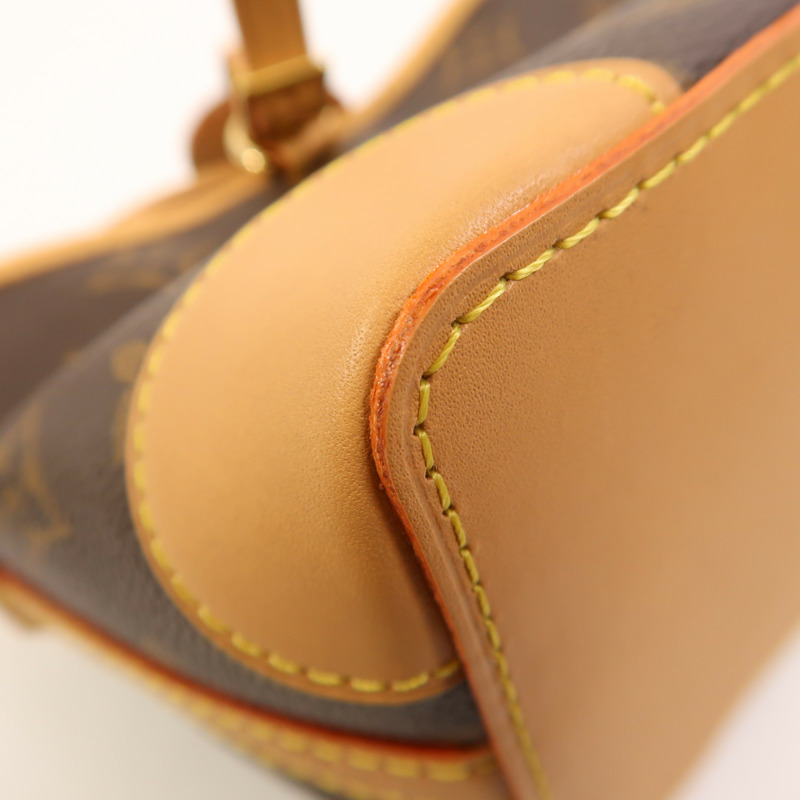 LOUIS VUITTON Monogram Noe Purse金扣肩背袋-10