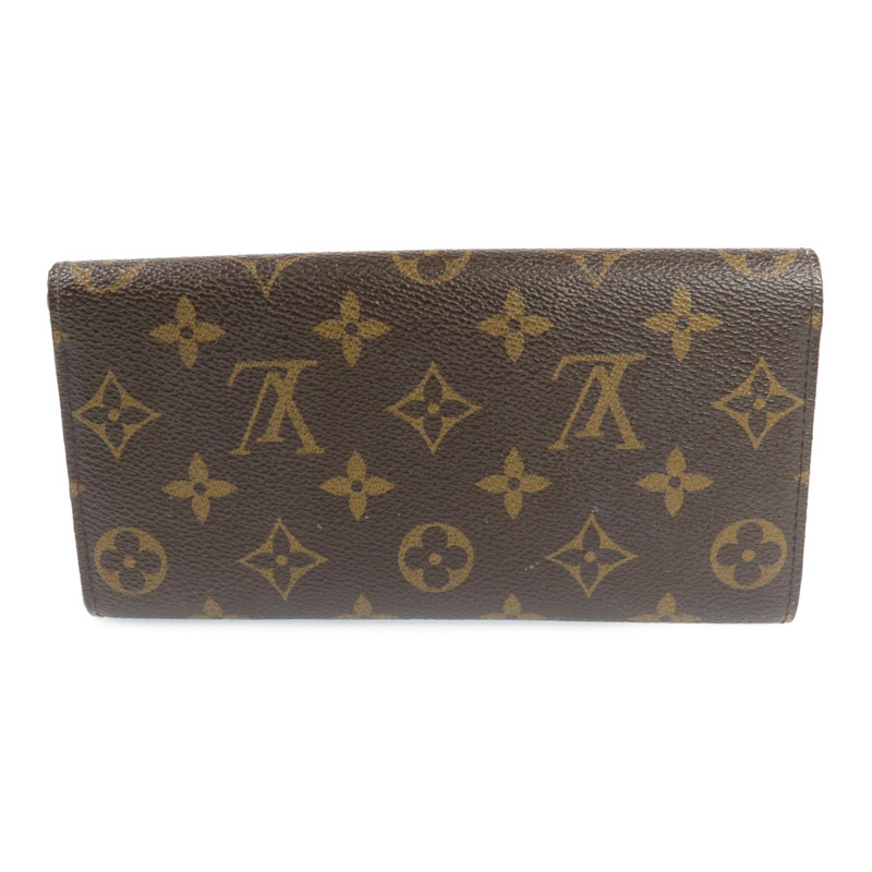 LOUIS VUITTON Monogram Emilie Long Wallet金扣長錢包-2