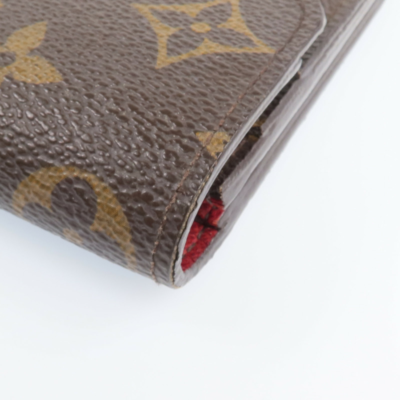 LOUIS VUITTON Monogram Emilie Long Wallet金扣長錢包-13