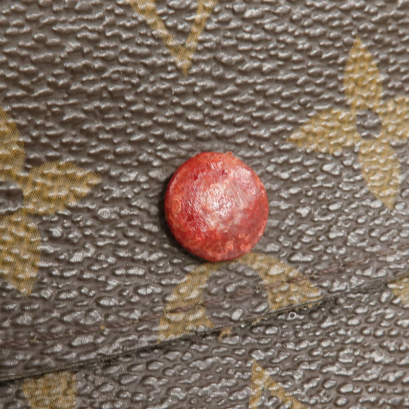 LOUIS VUITTON Monogram Emilie Long Wallet金扣長錢包-14