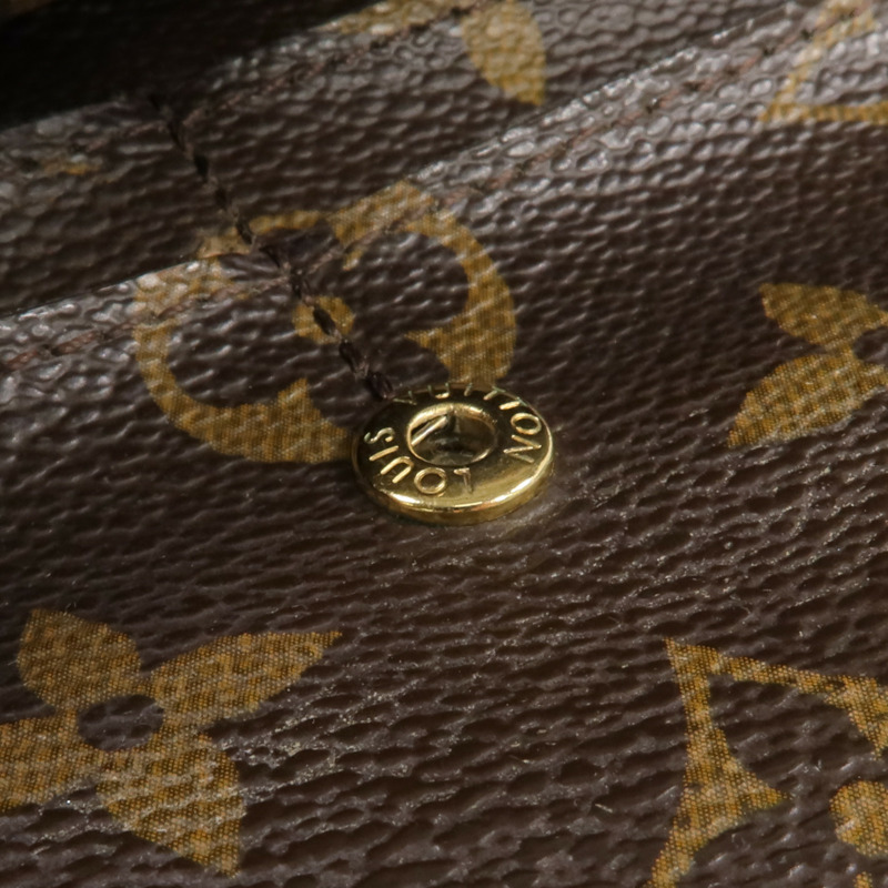LOUIS VUITTON Monogram Emilie Long Wallet金扣長錢包-15