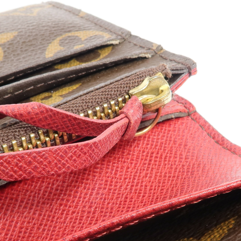 LOUIS VUITTON Monogram Emilie Long Wallet金扣長錢包-18