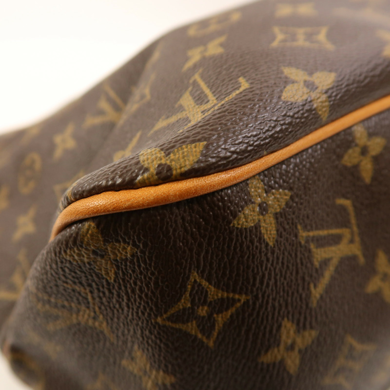 LOUIS VUITTON Monogram Delightful MM金扣肩背袋-10