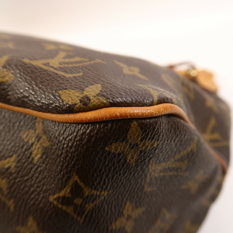 LOUIS VUITTON Monogram Delightful MM金扣肩背袋-11