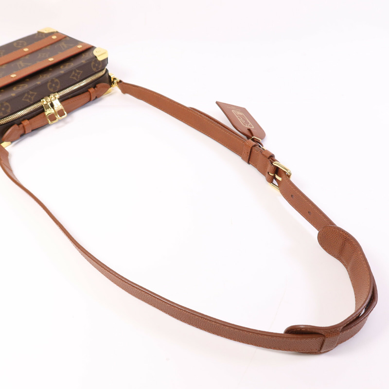 LOUIS VUITTON Monogram LV x NBA Handle Soft Trunk金扣手挽肩背兩用袋-7