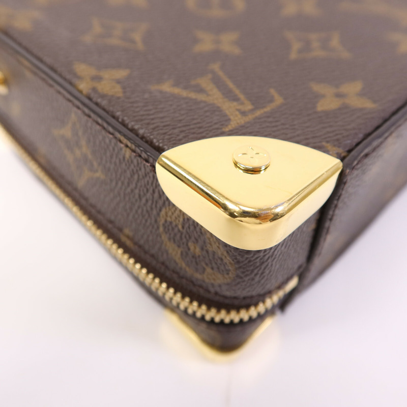 LOUIS VUITTON Monogram LV x NBA Handle Soft Trunk金扣手挽肩背兩用袋-12