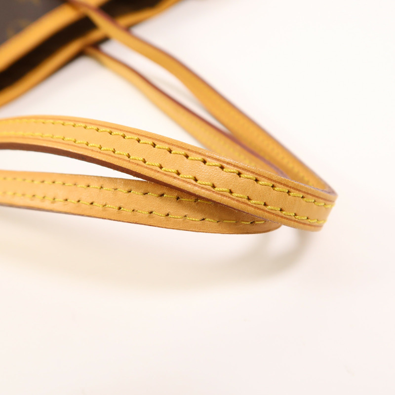 LOUIS VUITTON Monogram Neverfull GM金扣手挽袋-16