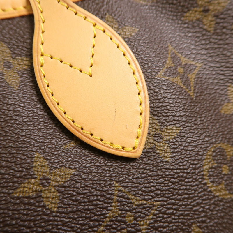 LOUIS VUITTON Monogram Neverfull GM金扣手挽袋-17