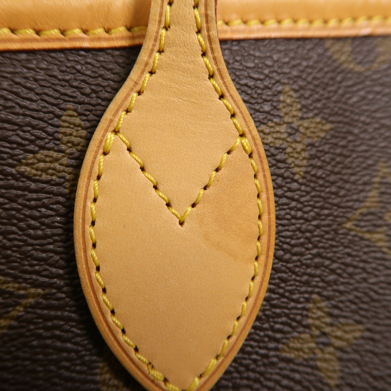 LOUIS VUITTON Monogram Neverfull GM金扣手挽袋-18
