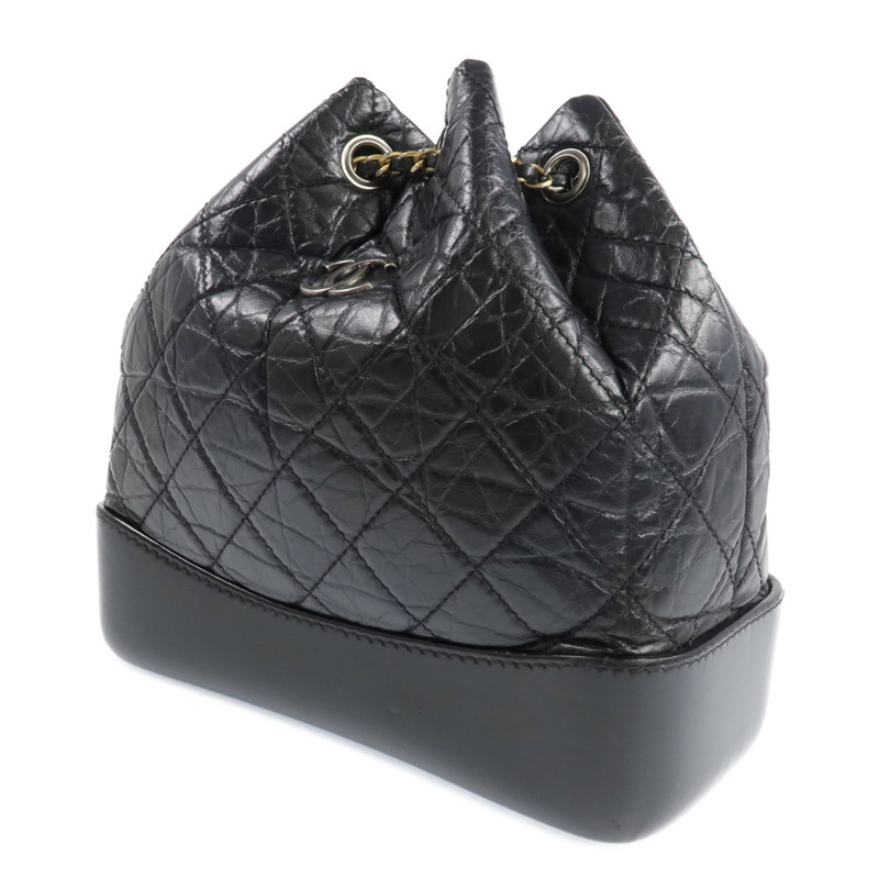 CHANEL 牛皮皮革Gabrielle Backpack背包-1