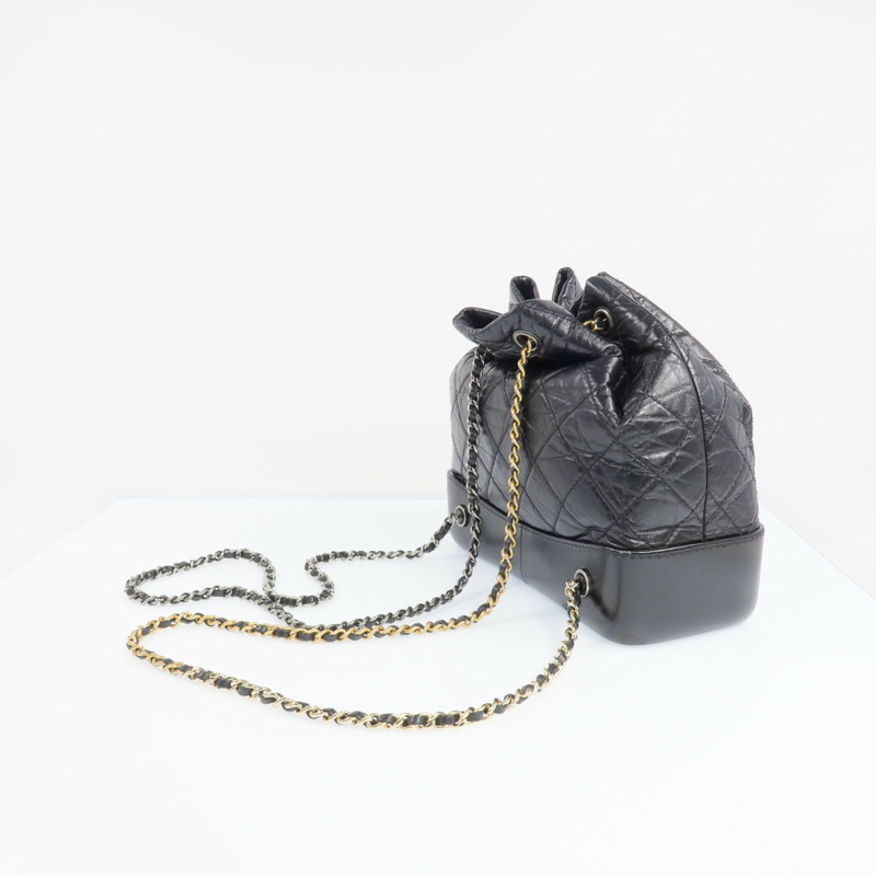 CHANEL 牛皮皮革Gabrielle Backpack背包-8
